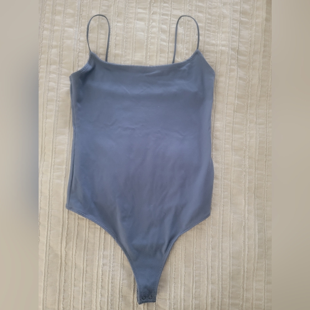 Abercrombie & Fitch Soft A&F Bodysuit | Navy Blue | Size M
